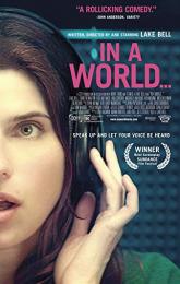 In a World... poster