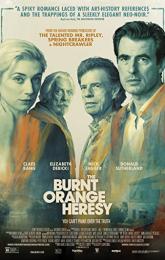 The Burnt Orange Heresy poster