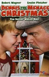 A Dennis the Menace Christmas poster