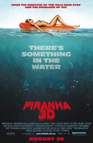 Piranha 3D poster