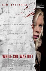 While She Was Out poster