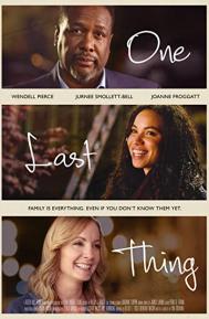 One Last Thing poster
