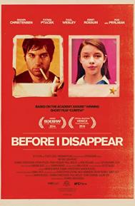 Before I Disappear poster