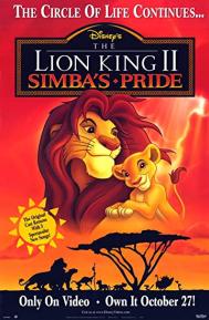The Lion King 2: Simba's Pride poster