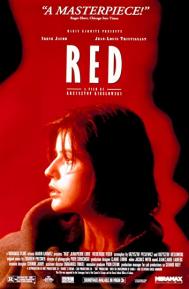 Three Colors: Red poster