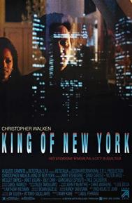 King of New York poster