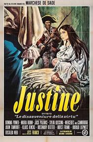Marquis de Sade's Justine poster