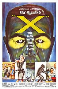 X: The Man with the X-Ray Eyes poster