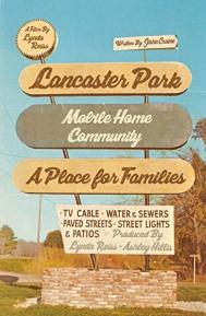 Lancaster Park poster