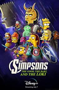 The Simpsons the Good, the Bart, and the Loki poster